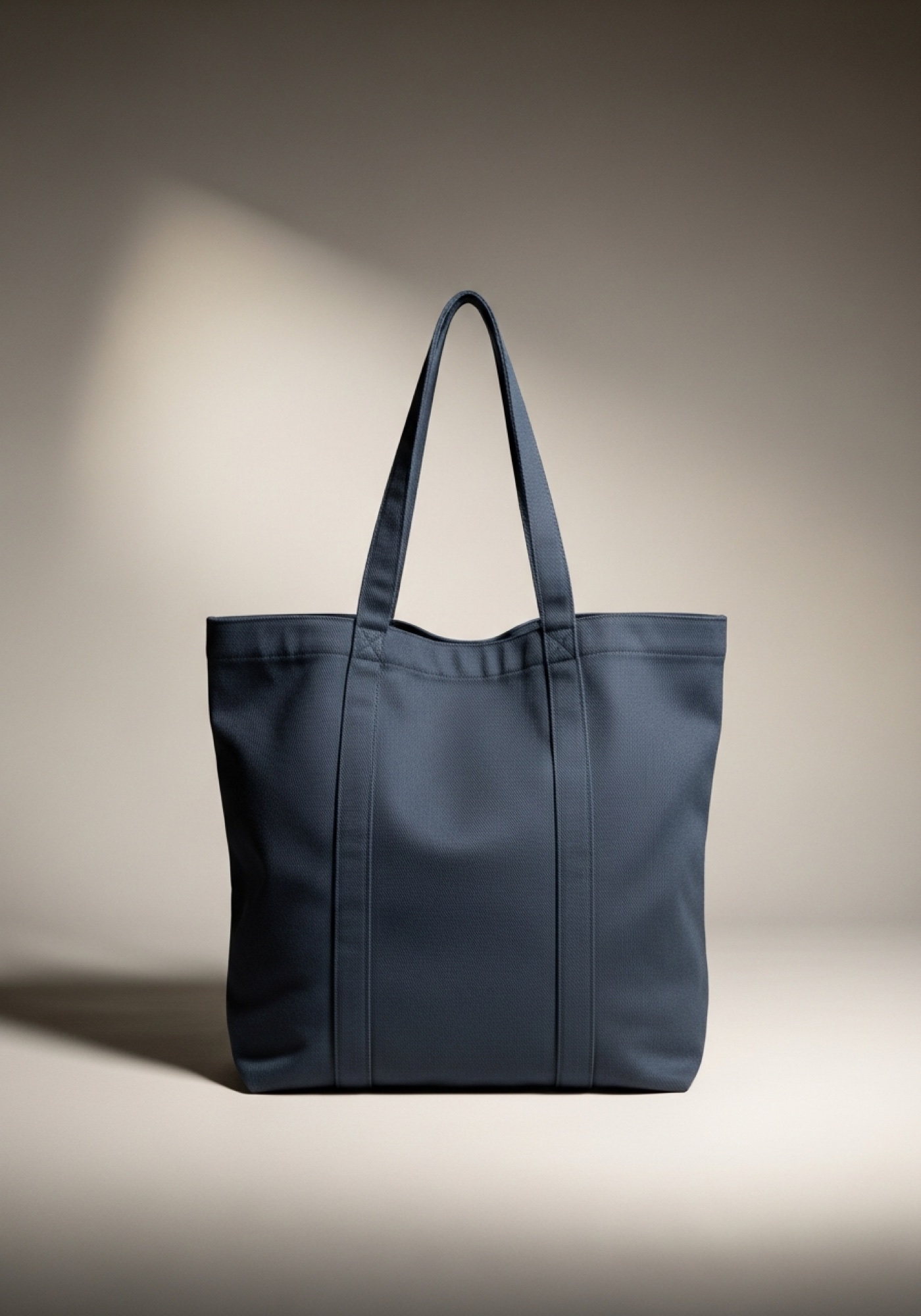 Gabardine tote in Ocean Cavern — concept visual
